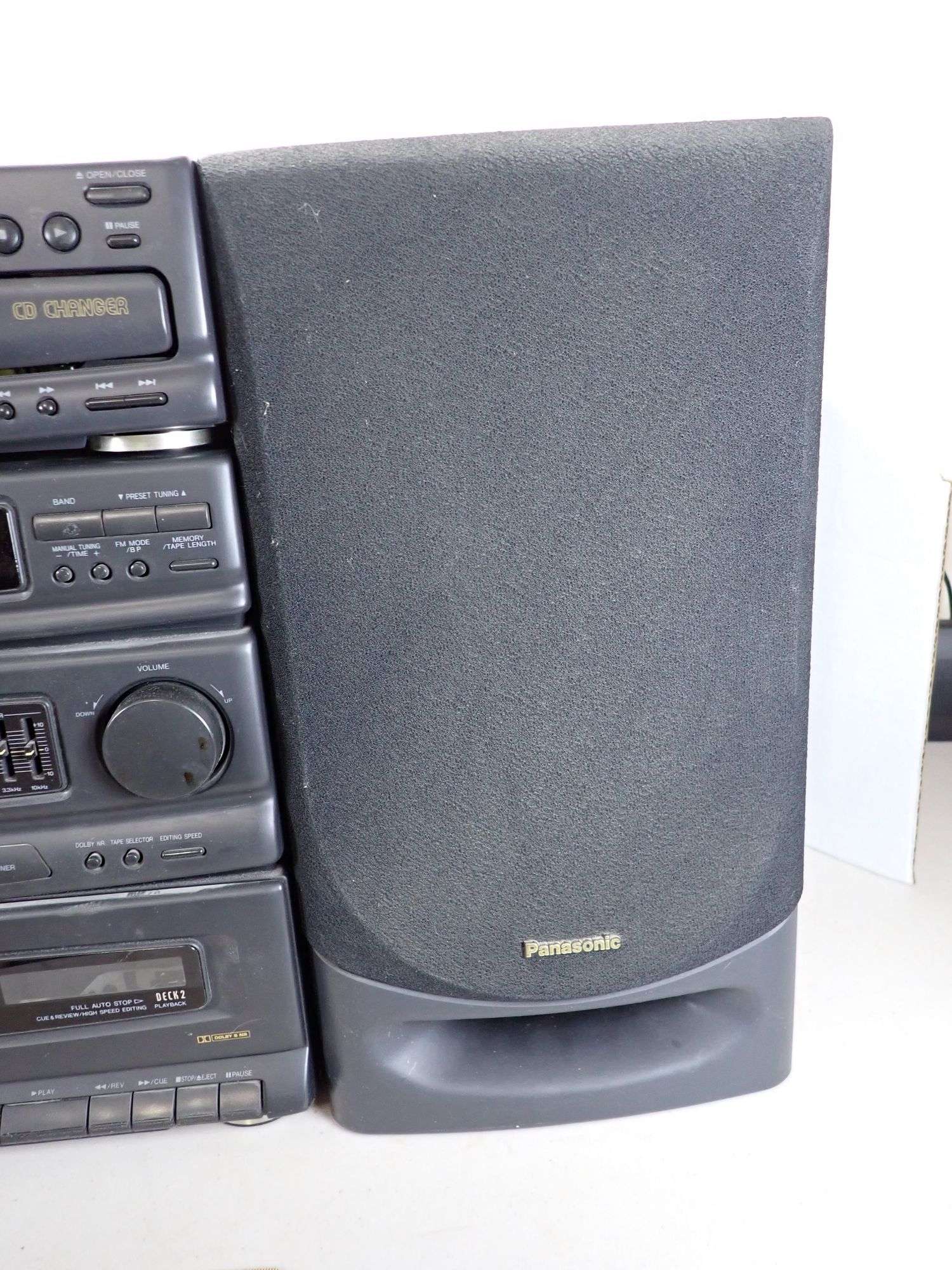 TESTED - Panasonic SA-DH55 & SL-DH66 AM/FM/Dual Cassette Receiver