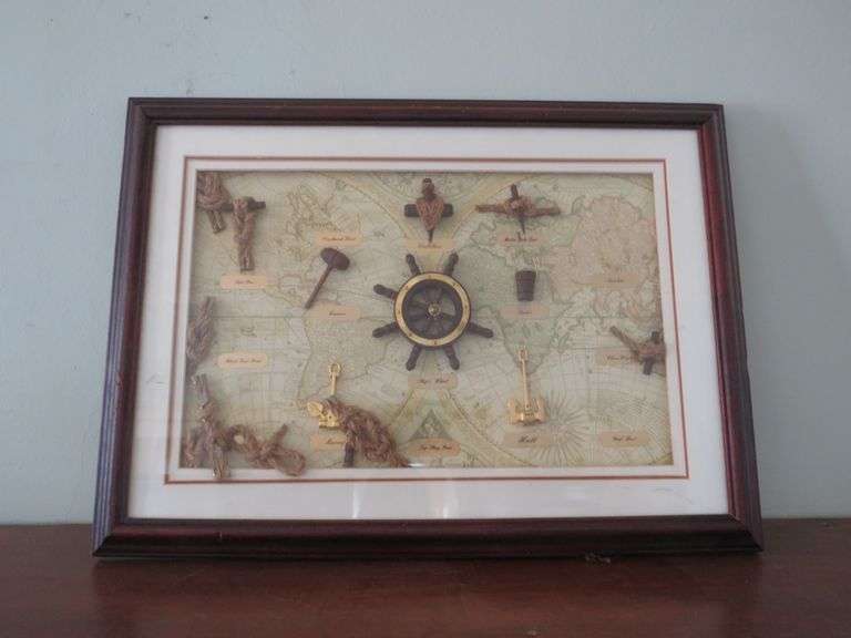 Nautical-themed decor piece