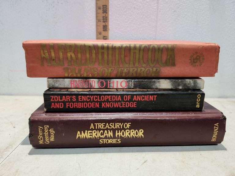 Alfred Hitchcock Tales Of Terror, Zolar's Encyclopedia Of Ancient And Forbidden Knowledge. Haunted O