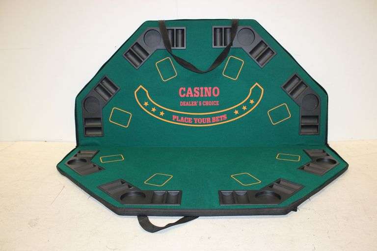 Poker table topper auction ohio