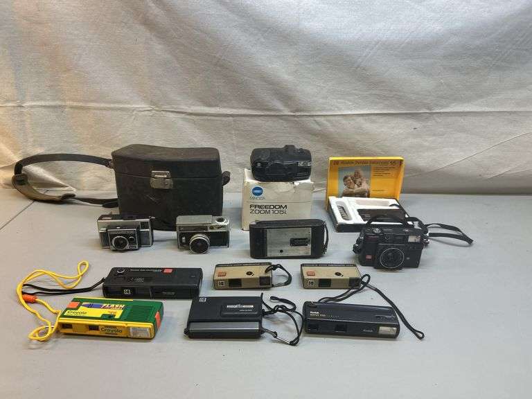 Vintage Camera and Accessories Collection