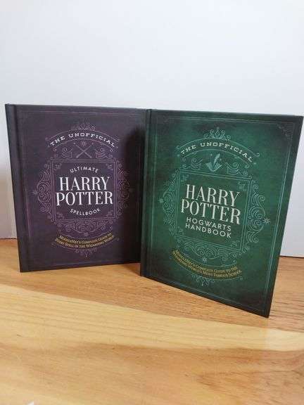 2 Harry Potter Handbooks:  HP Hogwarts Handbook and HP Spellbook