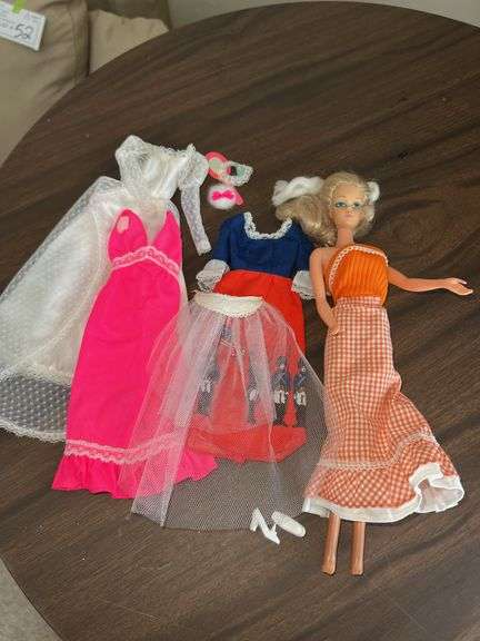 1966 Barbie and accessories