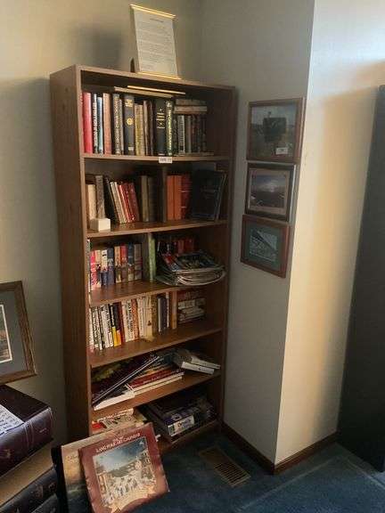 Book Shelf, Books & Wall Art