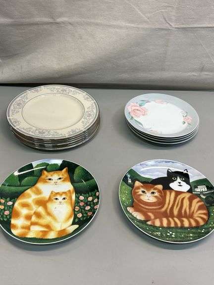 Decorative and Fine China Plate Assortment
