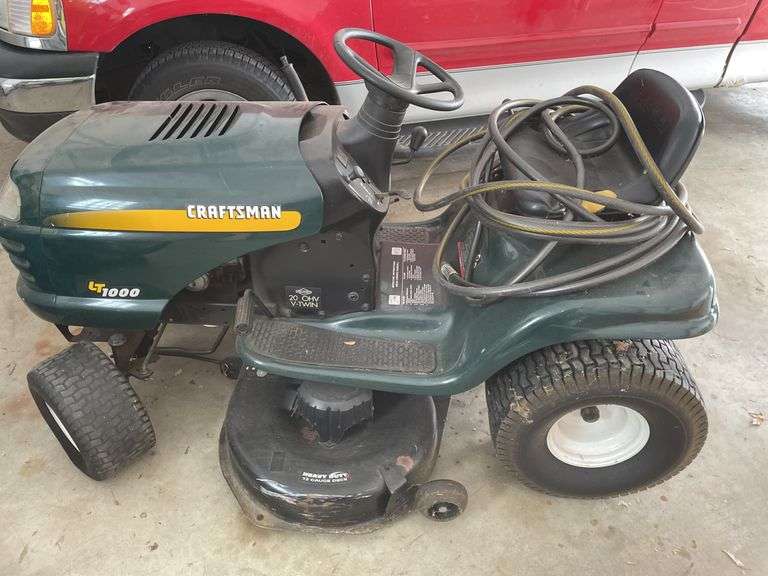 Craftsman LT1000 Mower