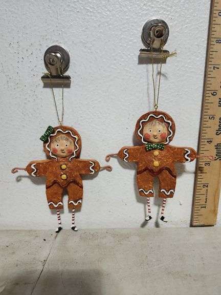 New Lori C Mitchell ESC Gingerbread Ornaments