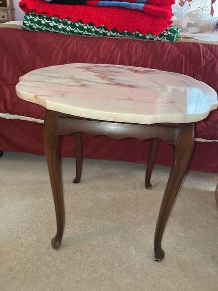 Marble top table