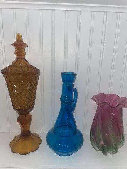 Colored glassware