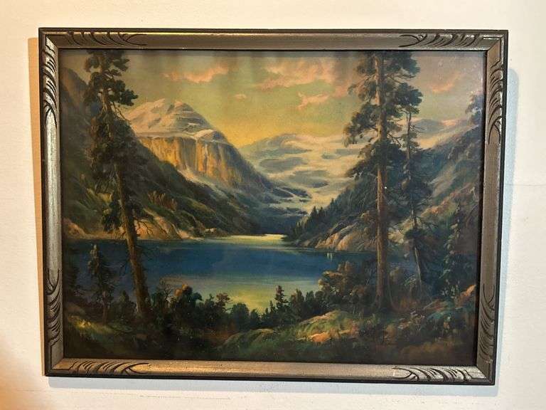 Vintage Wm. M Thum Lithograph