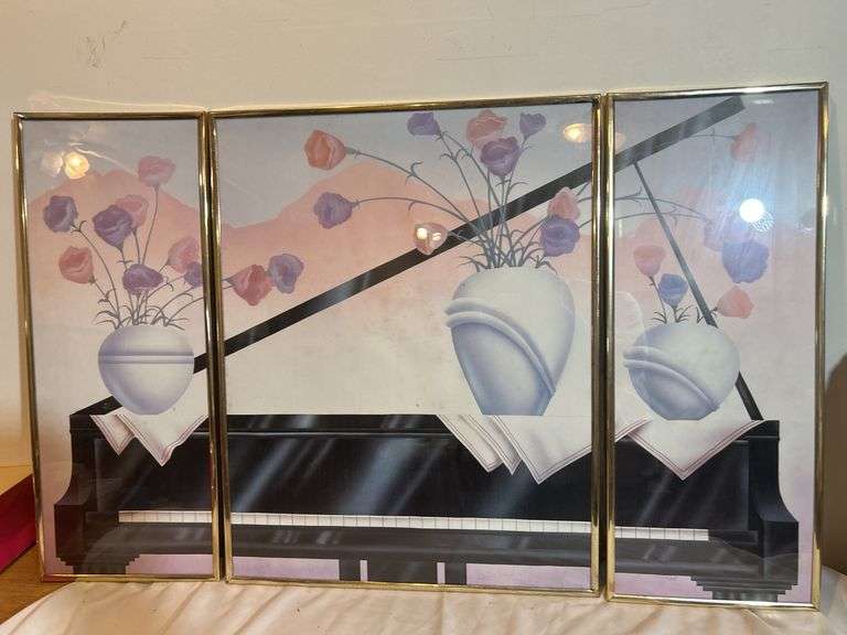 Three-Panel Wall Art