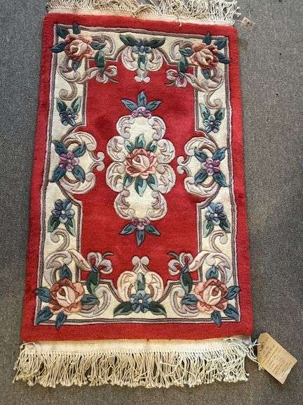 Chinese Wool Scatter Rug