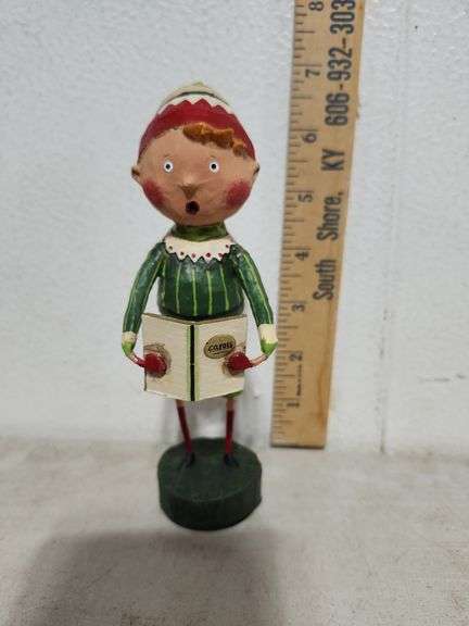 New Lori C Mitchell ESC Henry Come A Caroling Figure