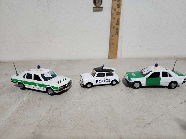 Police Cars Gama & Corgi