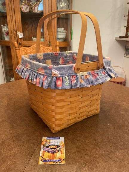 Longaberger pie basket