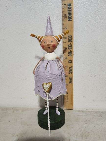 New Lori C Mitchell ESC Little Princess Purple Figure