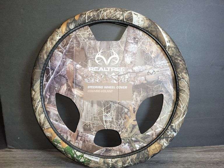 NEW Realtree Edge Steering Wheel Cover -Volant.