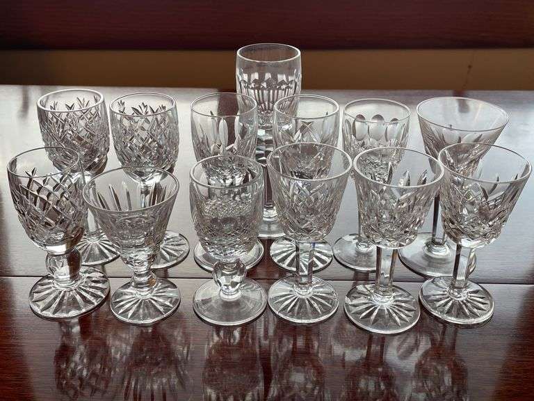 Waterford crystal cordials