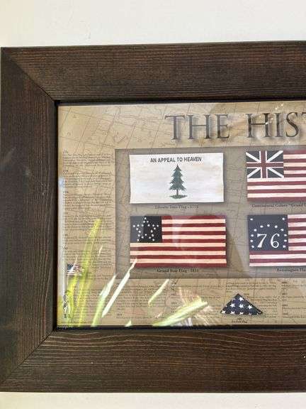 History of Old Glory Print - Auction Ohio