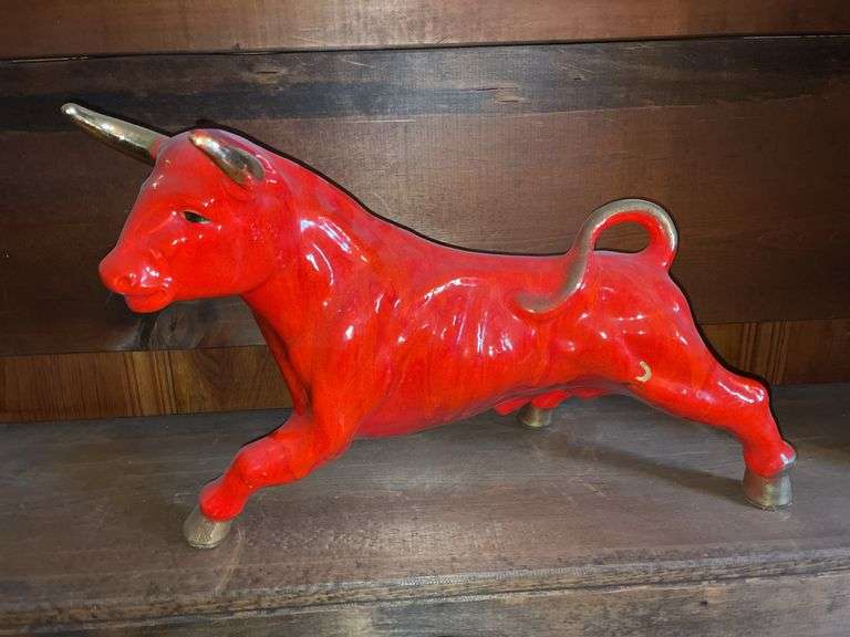 Ceramic Bull