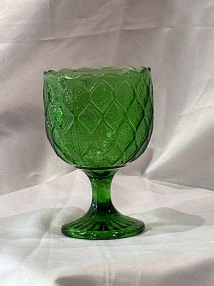 Green Depression Glass