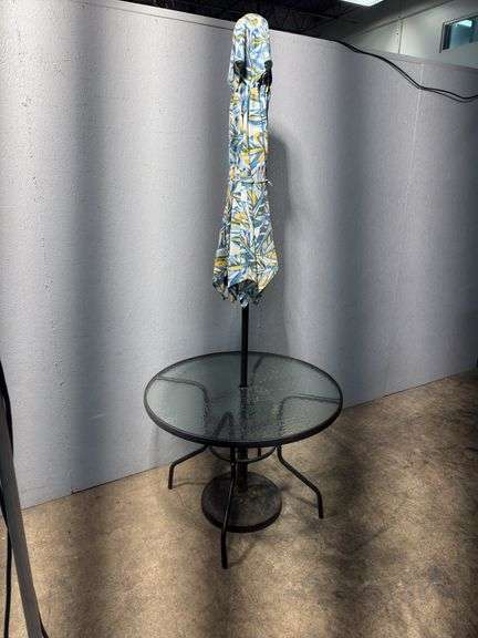 Patio Table And Umbrella