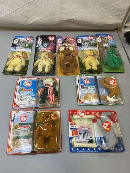 Lot of 10 Ty Beanie Babies - Original Packaging