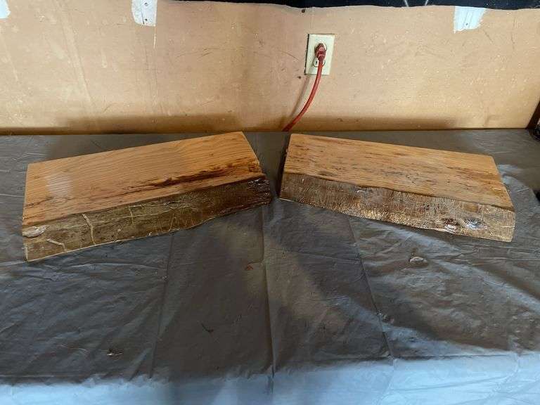 Live Edge Shelves