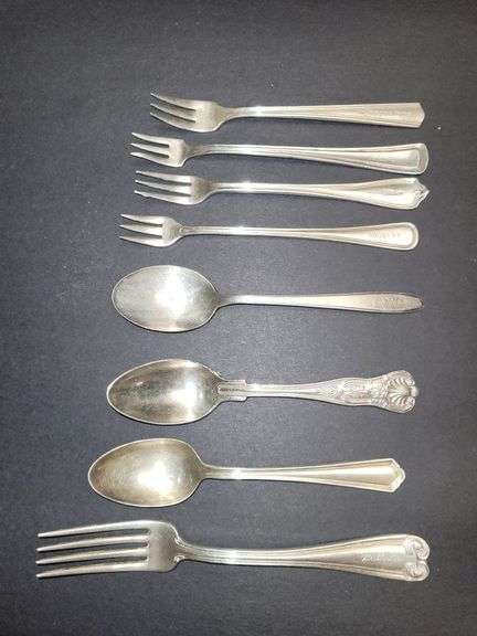 Silverware: Fork, Spoons, Seafood Forks