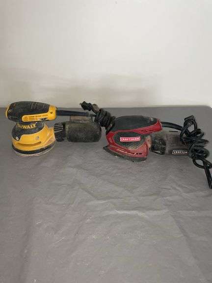 Craftsman & DeWalt Sanders