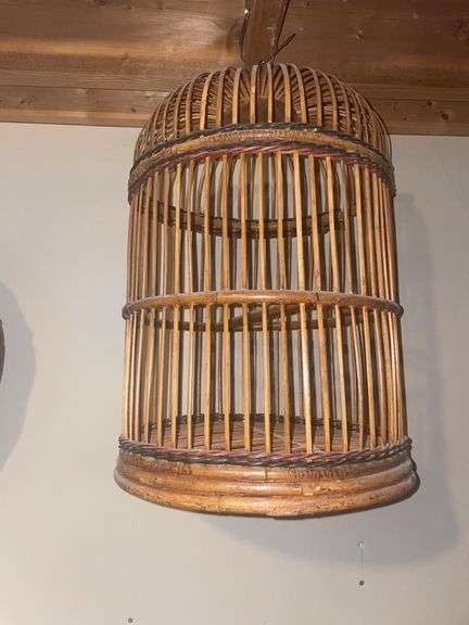 Rattan Birdcage
