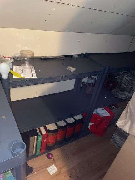 Plastic shelving