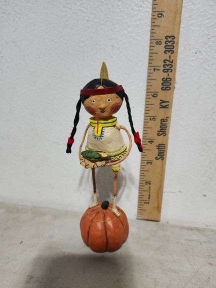 New Lori C Mitchell ESC Indian Princess Figure