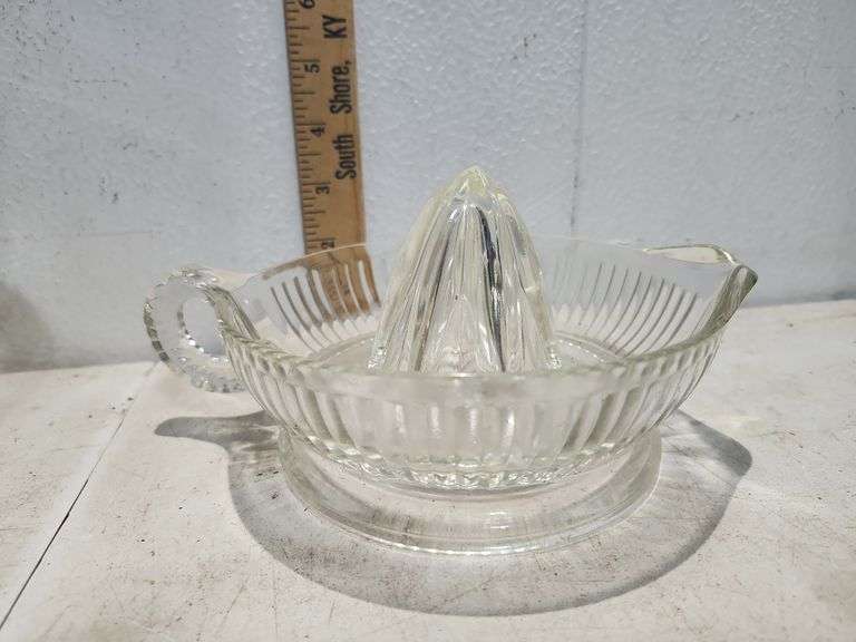 Clear Glass Juicer 3x6x7