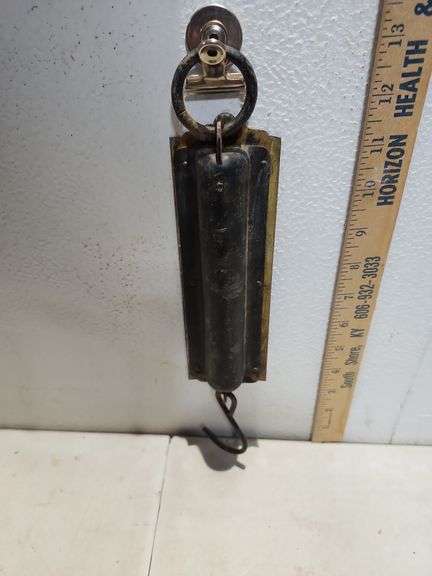 Chatillons Improved Spring Balance Hanging Scale 13''