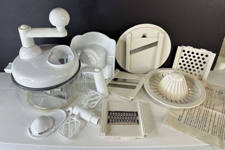 Weston Manual Kitchen Chopper Blender Slicer Shredder Juicer