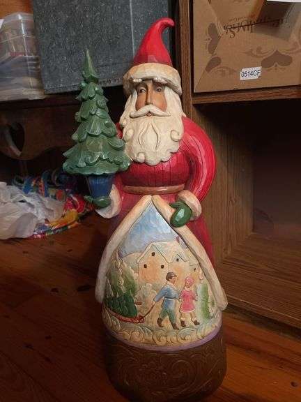 Jim shore Santa
