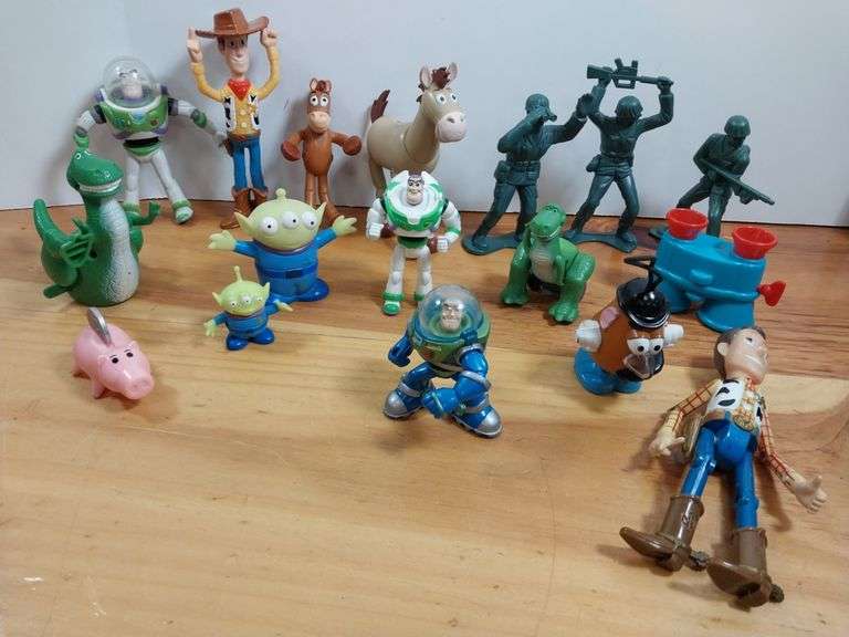 Collection of 17 Toy Story Character Miniatures