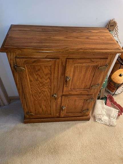 Vintage ice box