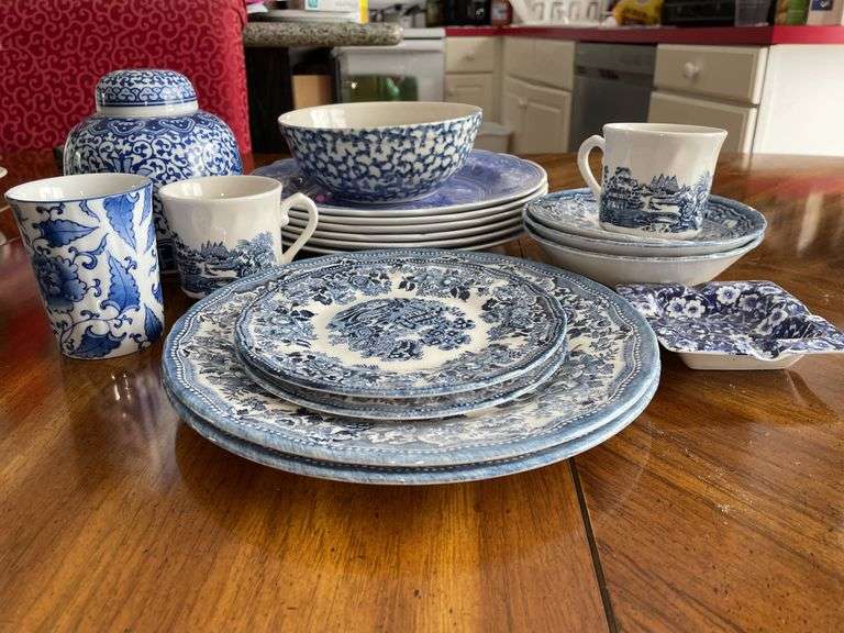 Blue and white china