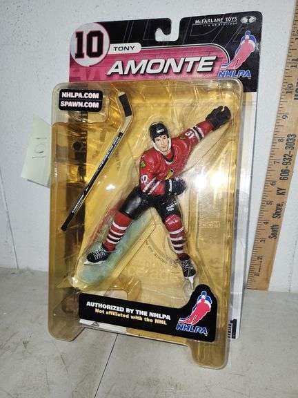 2000 Tony Amonte NHLPA Hockey Figure In Package