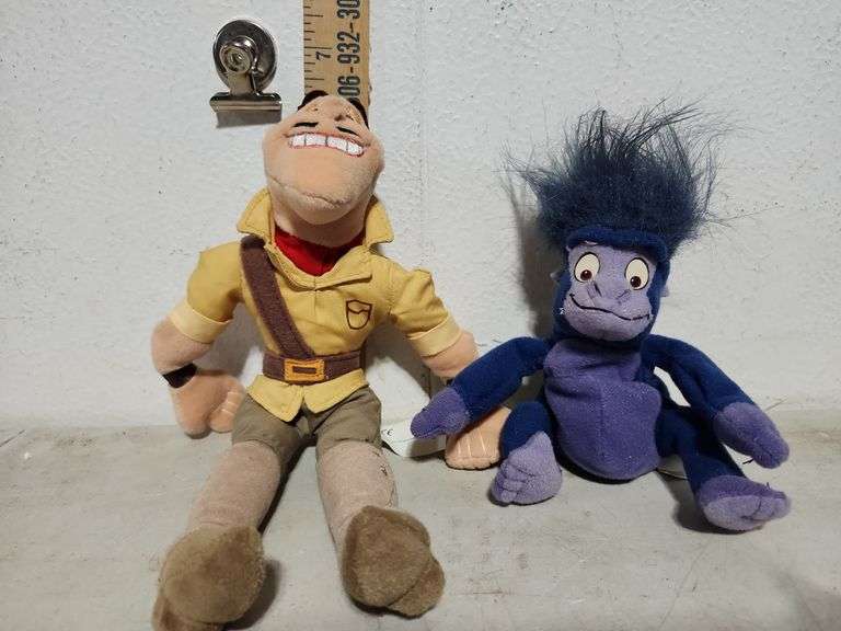 Tarzan The Disney Store "Clayton" & Applause "Terk"