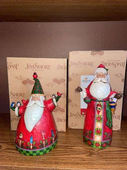 Jim Shore Santa’s