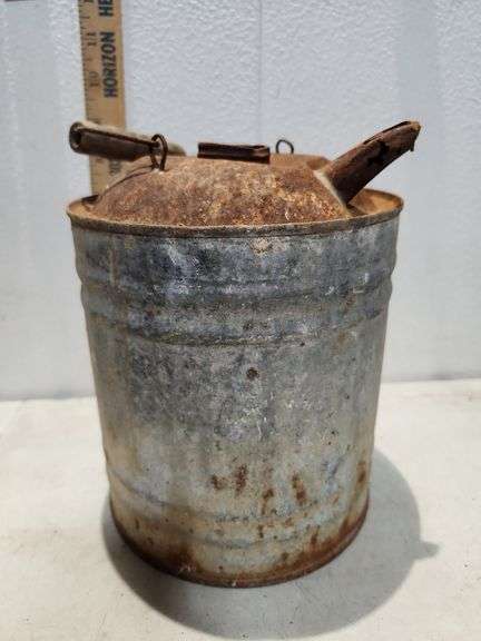 Vintage Can 8x6.5x6.5