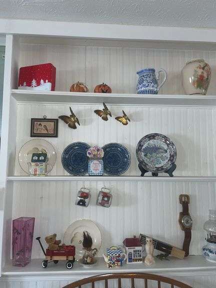 Shelving contents