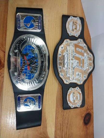 Replica Wrestling/Fighting Championship Belts - Plastic
