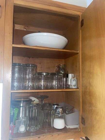 Cabinet contents