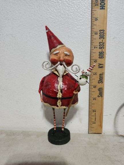 New In Box Lori C Mitchell ESC Mr. Kringle Figure