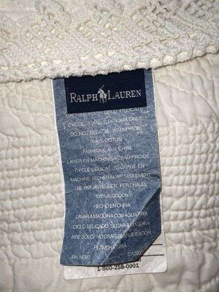 Ralph Lauren duvet cover