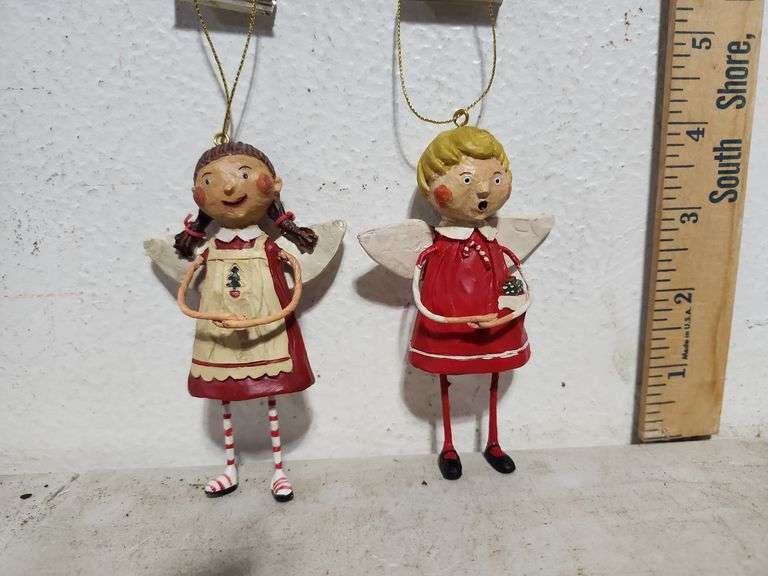 New Lori C Mitchell ESC Christmas Angel Ornaments
